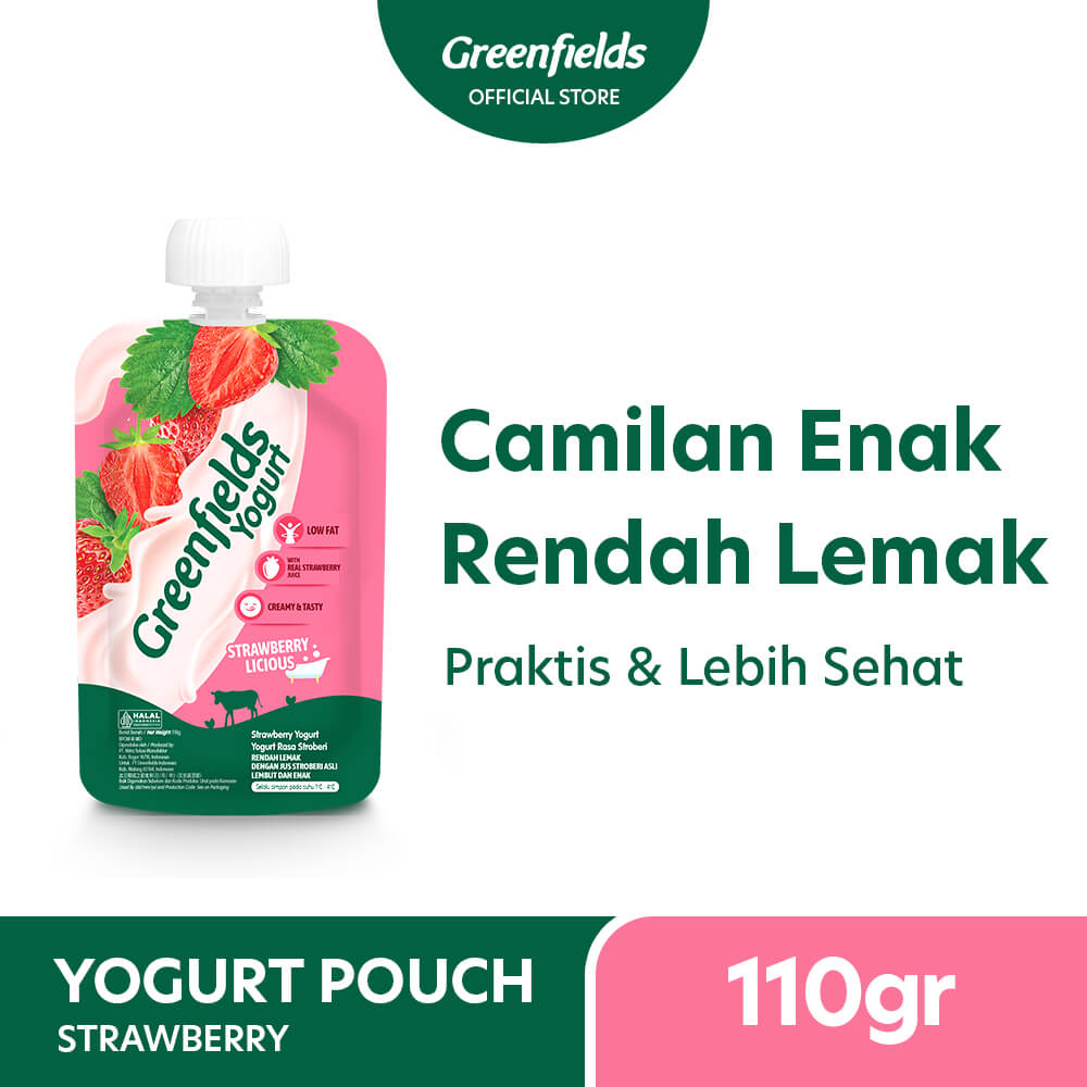 Yogurt Pouch Strawberry Licious