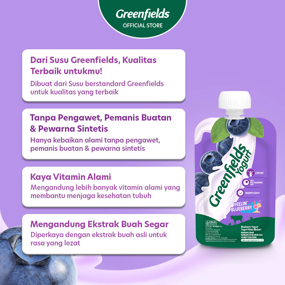 Yogurt Pouch Feelin’ Blueberry