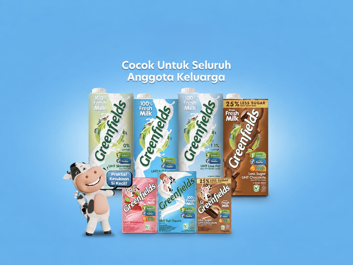 Jangan Salah Pilih! 10 Produk Susu Greenfields untuk Keluarga