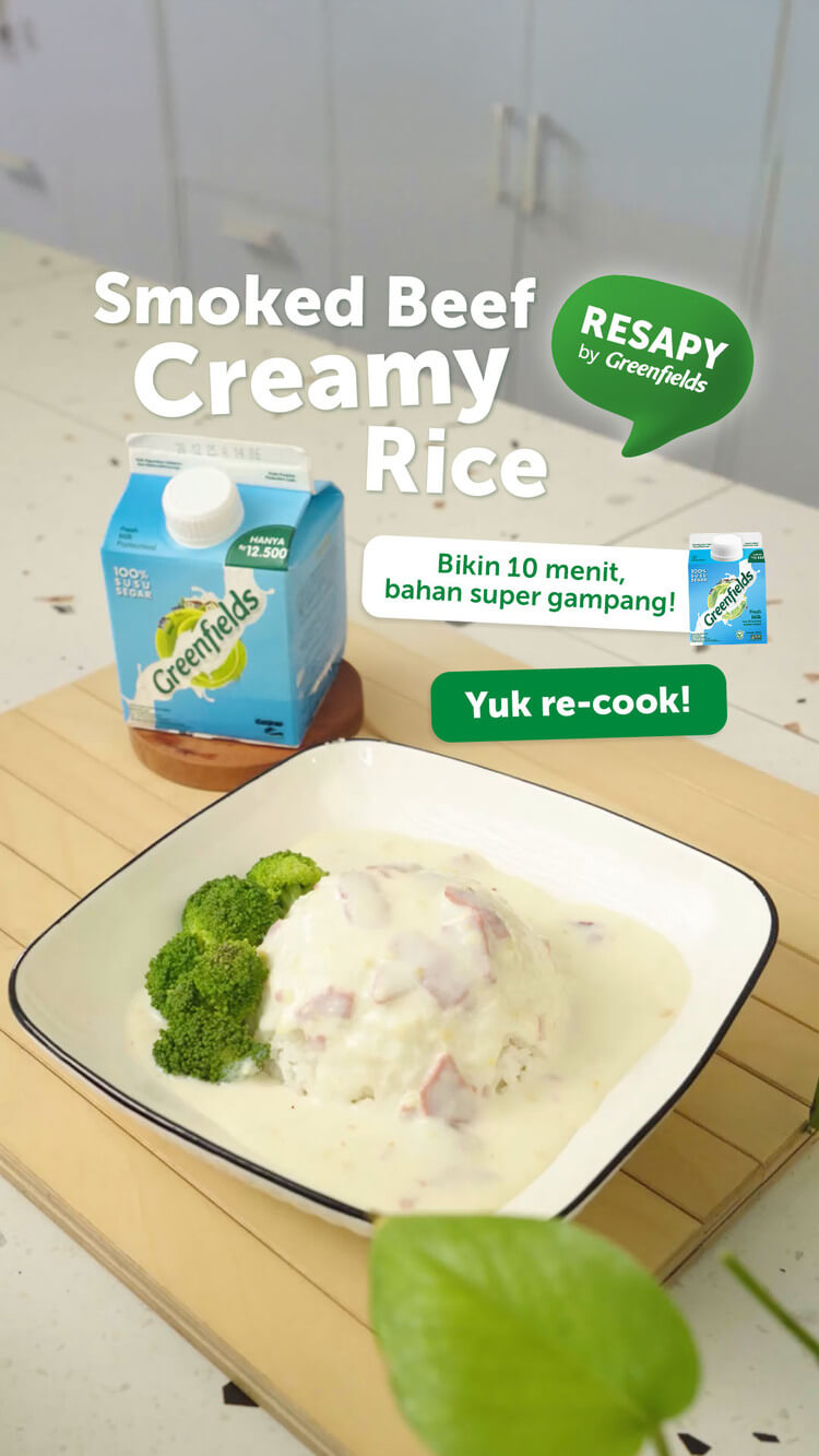 Smoked Beef Creamy Rice