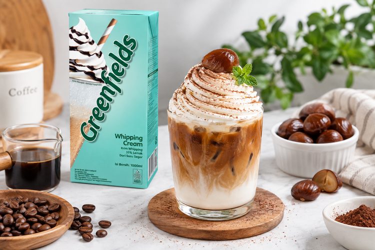Resep Mont Blanc Coffee Creamy dan Segar ala Kafe